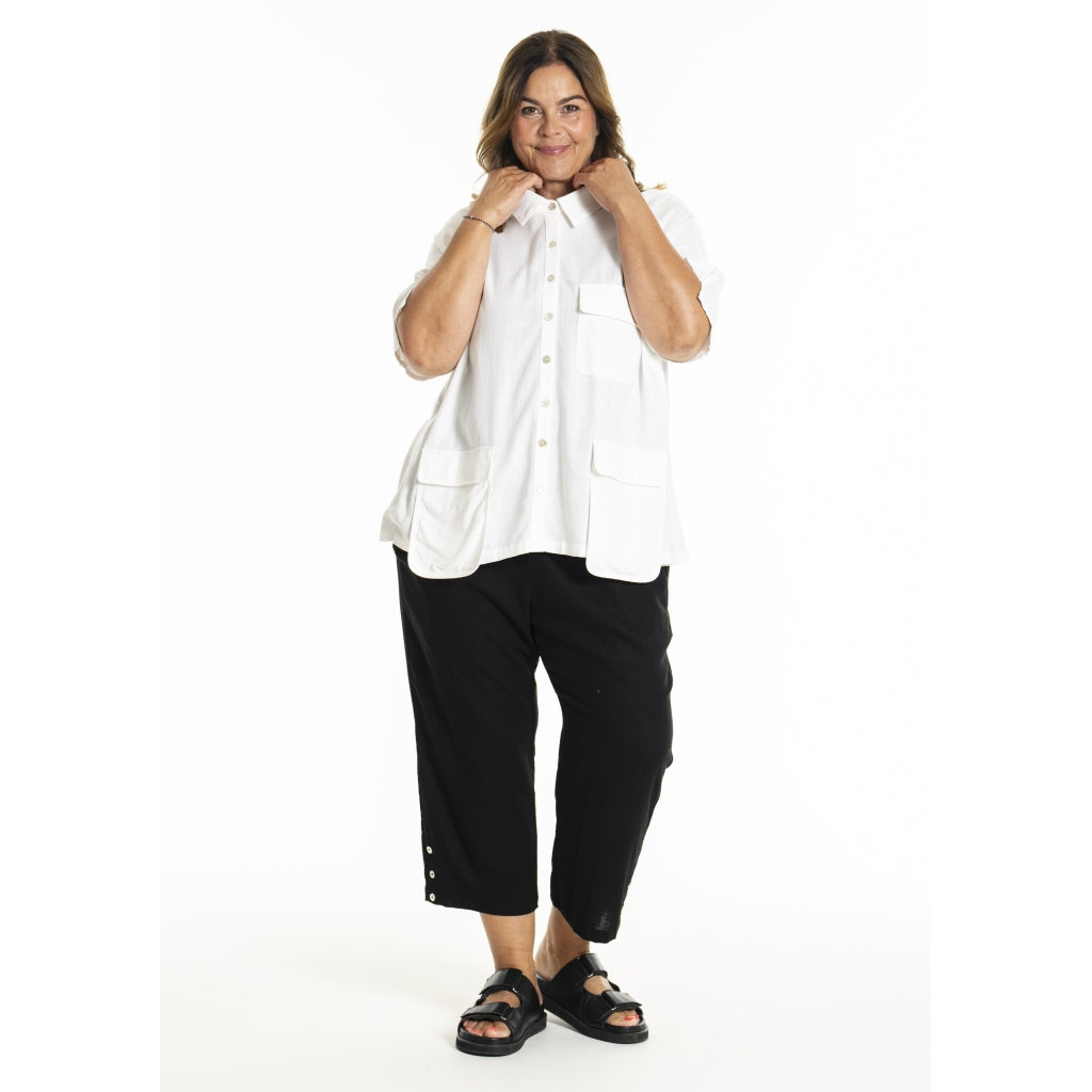 Gozzip Woman GKiara Shirt jacket Shirt Jacket White