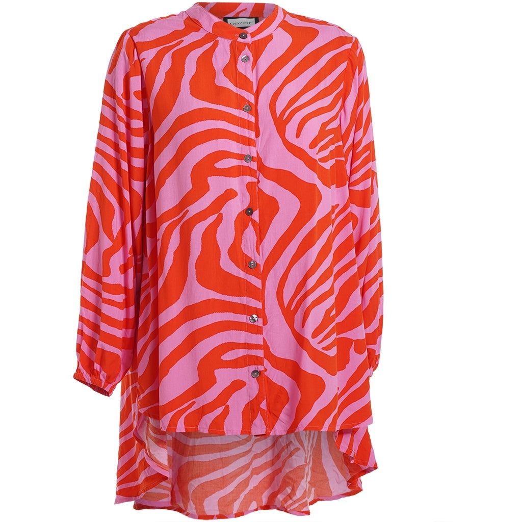 Gozzip Woman GKristina Shirt Shirt Pink/Orange