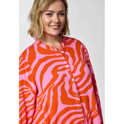 Gozzip Woman GKristina Shirt Shirt Pink/Orange