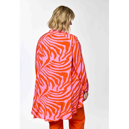 Gozzip Woman GKristina Shirt Shirt Pink/Orange