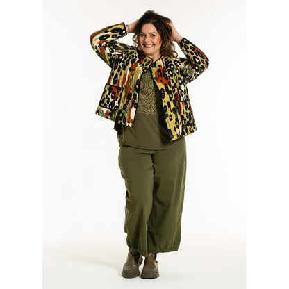 Gozzip Woman GLeah Jacket Jacket Multi color print