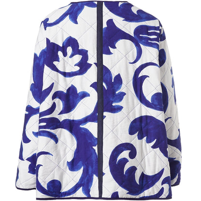 Gozzip Woman GLeah Jacket Jacket Offwhite-Blue