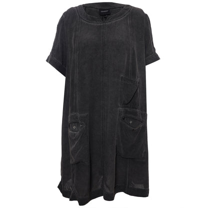 Gozzip Woman GLeslie Tunic Tunic Washed black