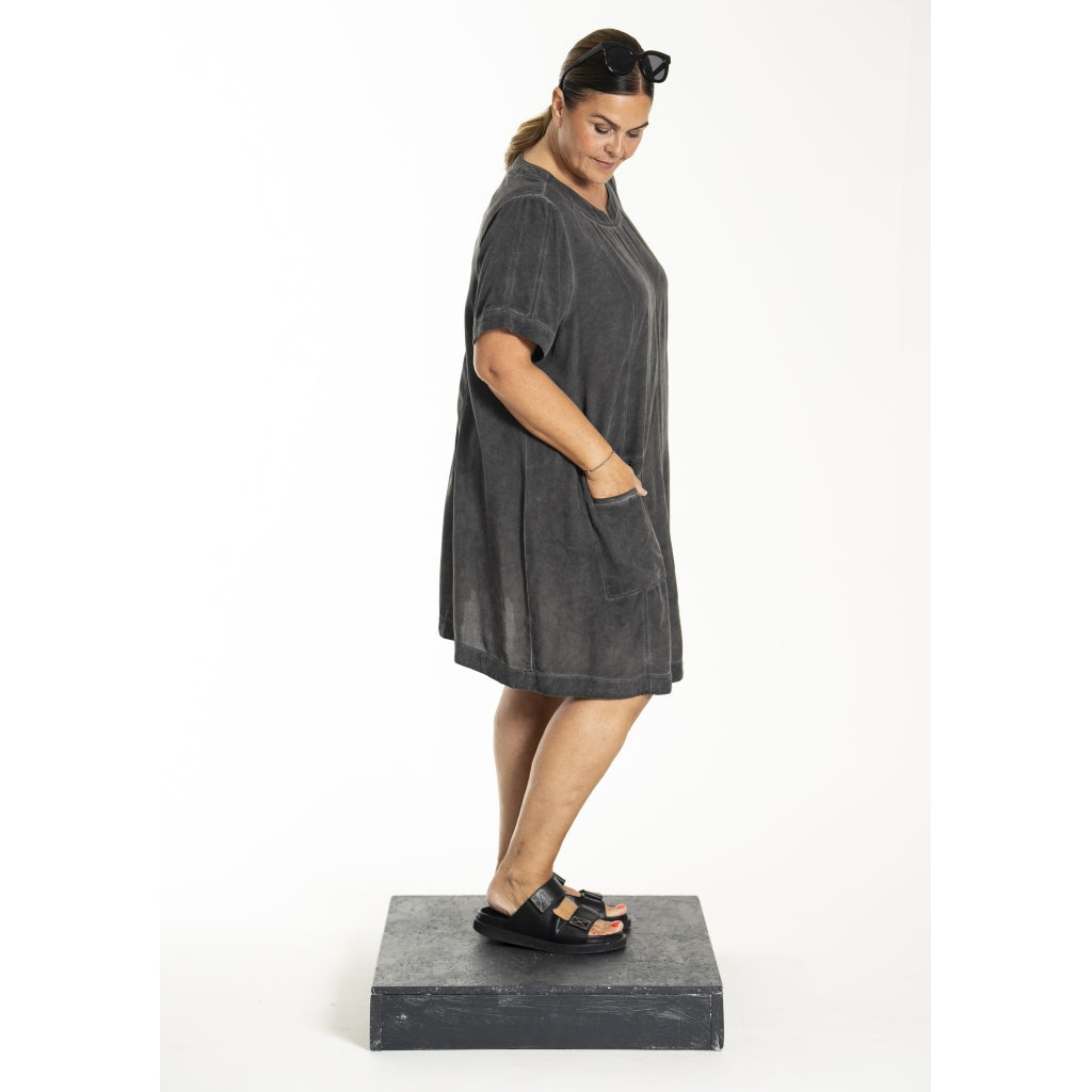 Gozzip Woman GLeslie Tunic Tunic Washed black