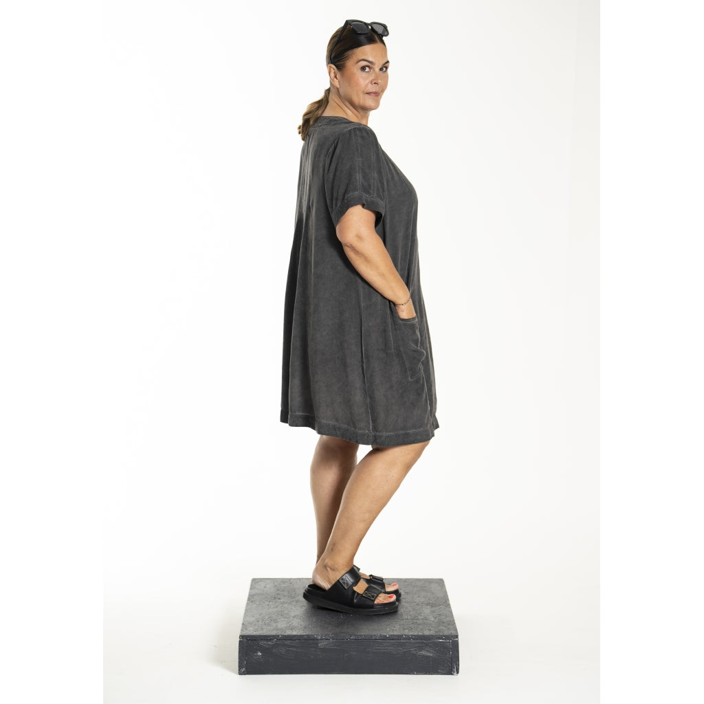 Gozzip Woman GLeslie Tunic Tunic Washed black
