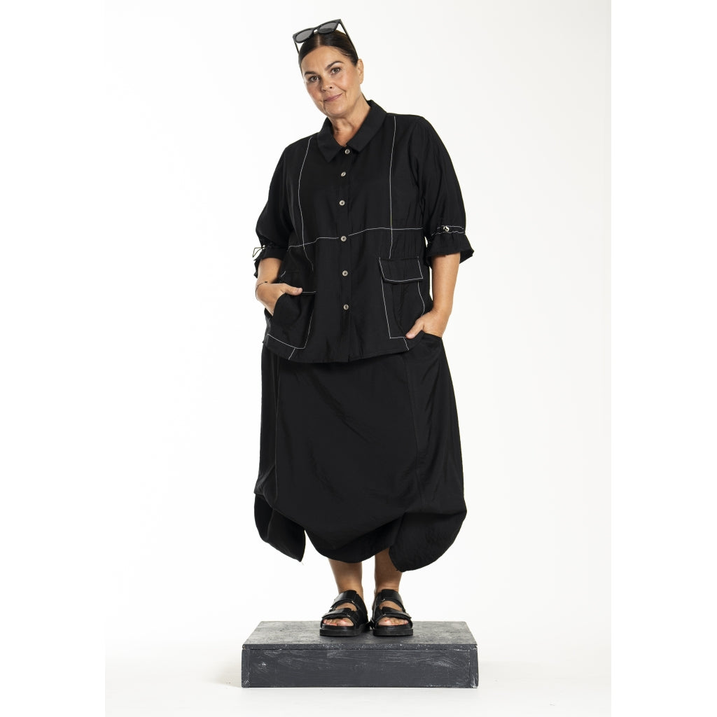 Gozzip Woman GLizzy Shirt jacket Shirt Jacket Black