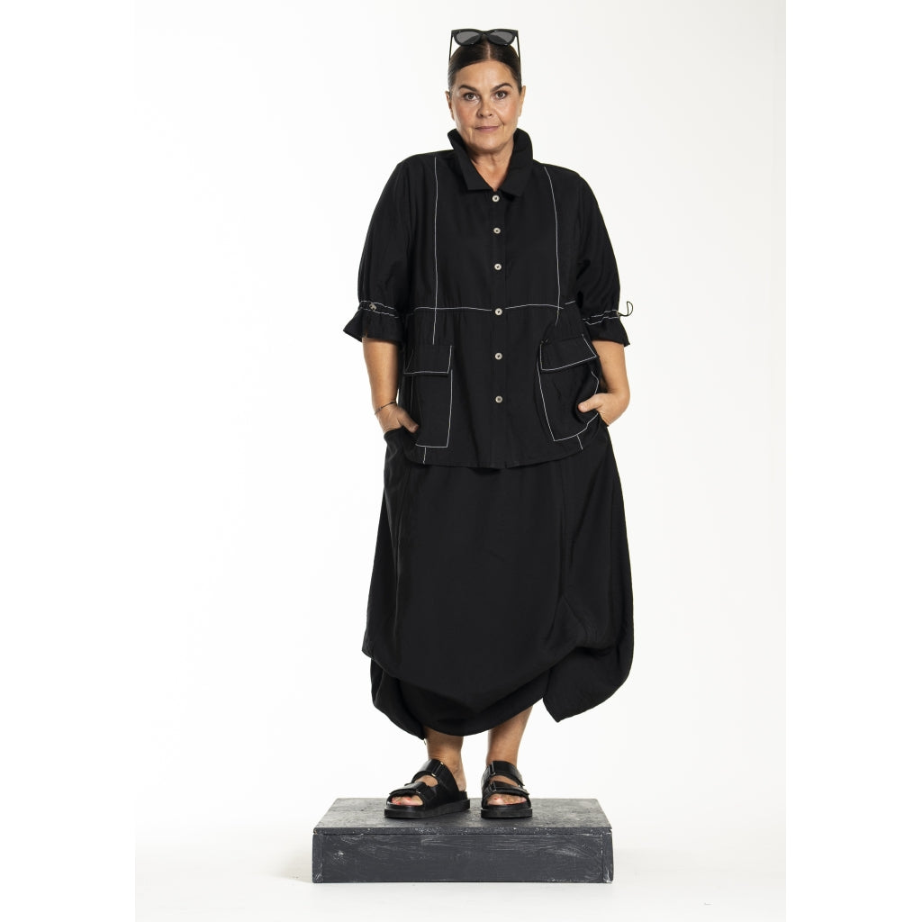 Gozzip Woman GLizzy Shirt jacket Shirt Jacket Black