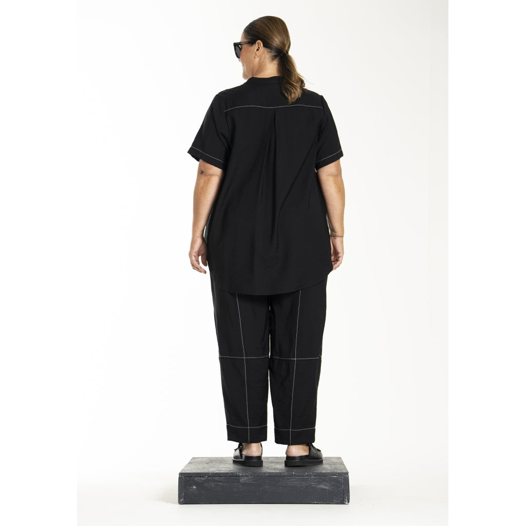 Gozzip Woman GLolly Blouse Pants Black