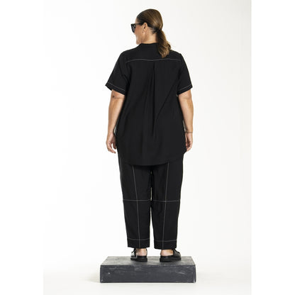 Gozzip Woman GLolly Blouse Pants Black