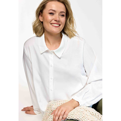 Gozzip Woman GLotte Shirt Shirt Offwhite