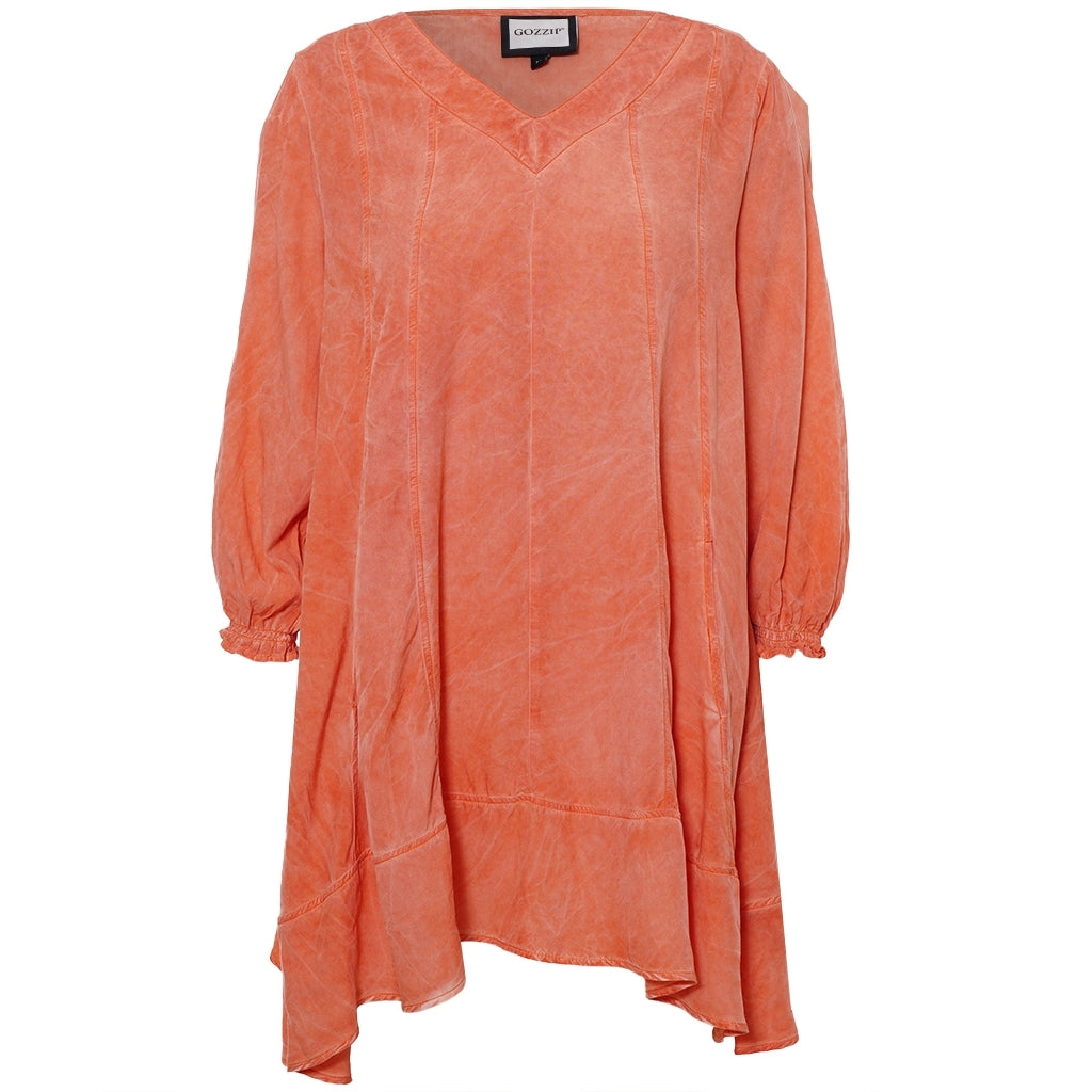 Gozzip Woman GMaj Tunic Tunic Pumpkin