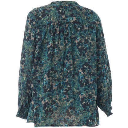 Gozzip Woman GMalina Blouse Blouse Green Print