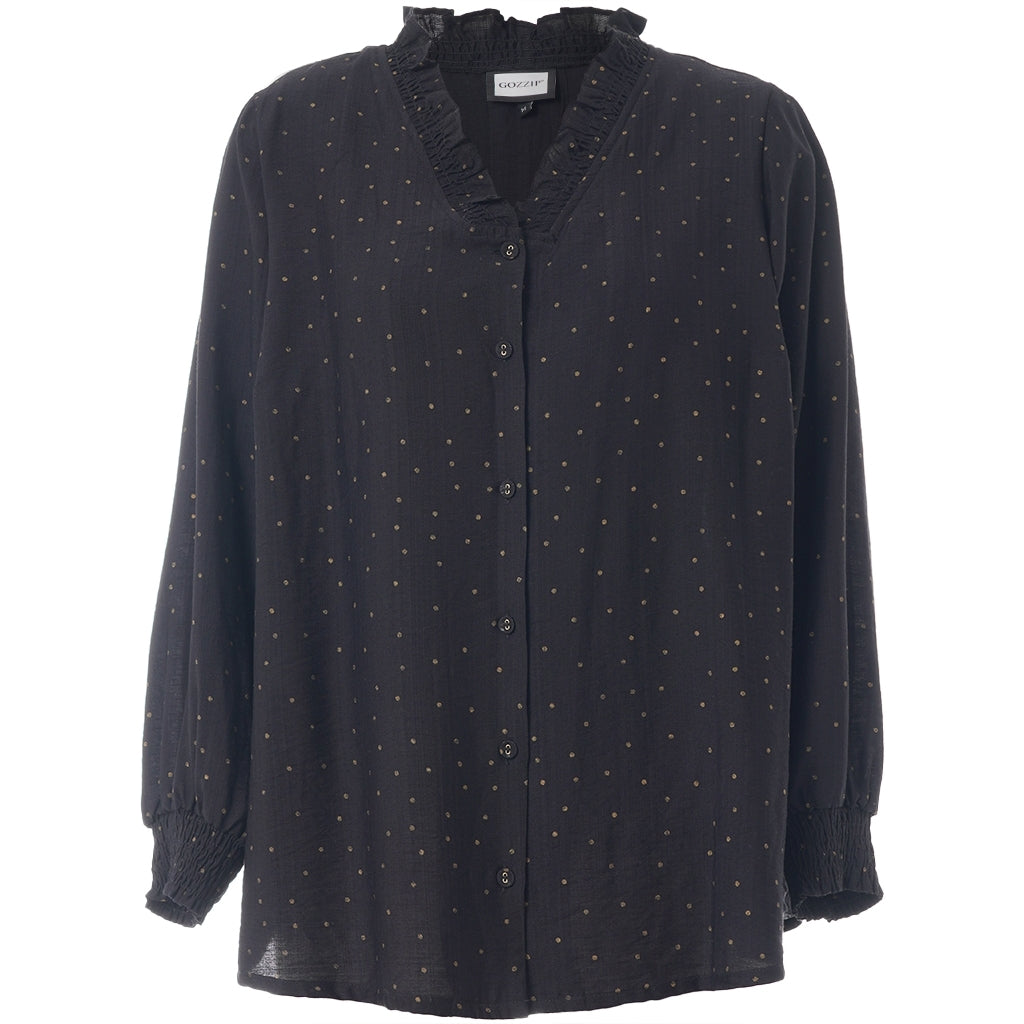 Gozzip Woman GMarianne Blouse Blouse Black/Gold