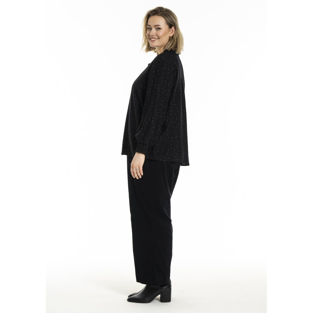 Gozzip Woman GMarianne Blouse Blouse Black/Gold