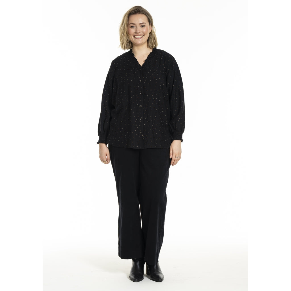Gozzip Woman GMarianne Blouse Blouse Black/Gold