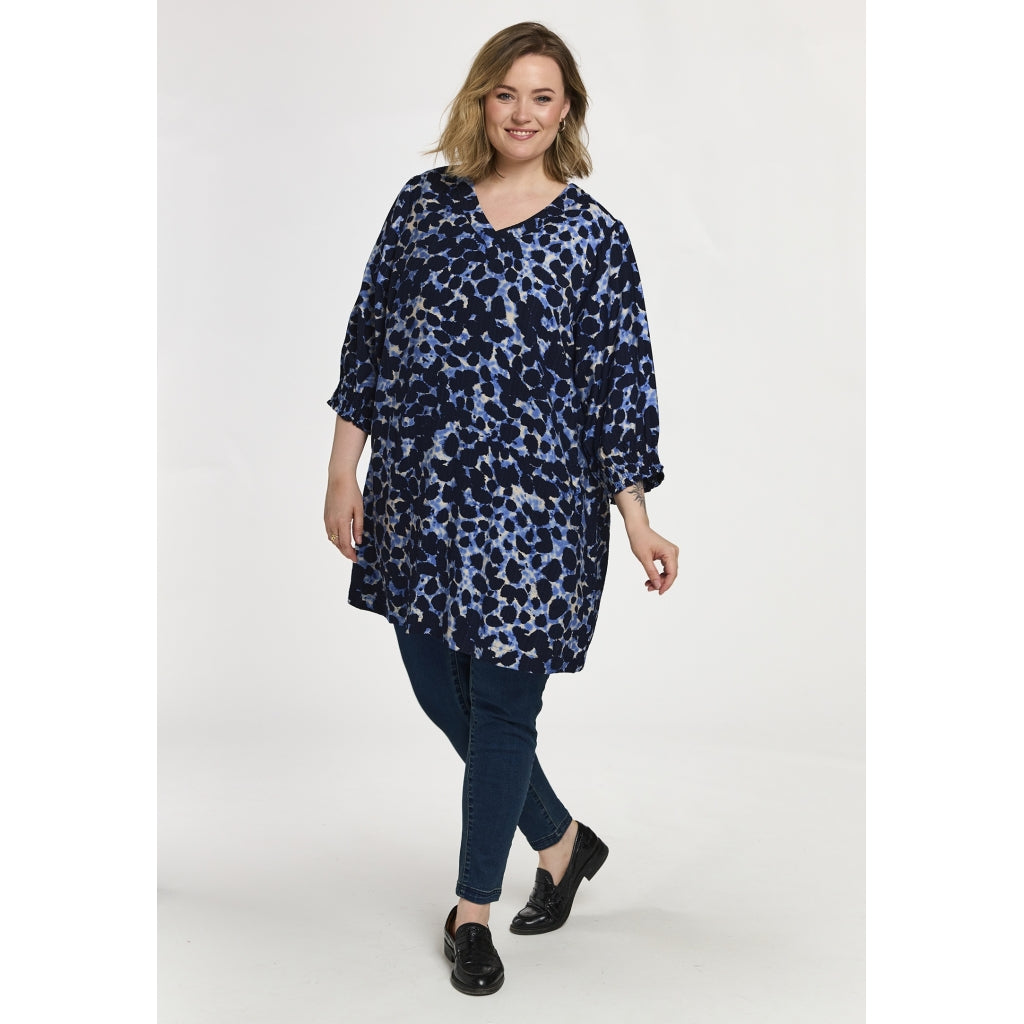 Gozzip Woman GMeta Tunic Tunic Blue Sports