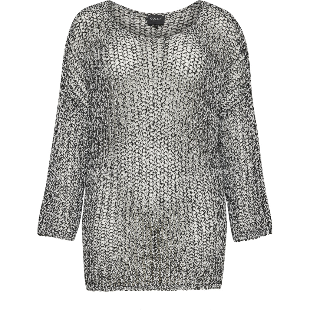 Gozzip Woman GMie Blouse Blouse Black/Sand