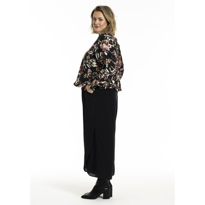 Gozzip Woman GMirabelle Blouse Blouse Black Print