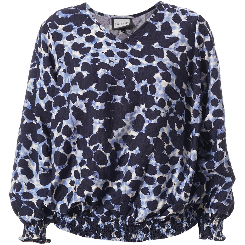Gozzip Woman GMirabelle Blouse Blouse Blue Sports