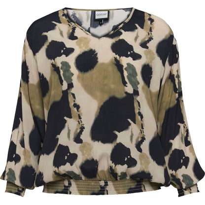 Gozzip Woman GMirabelle Blouse Blouse Beige/Black
