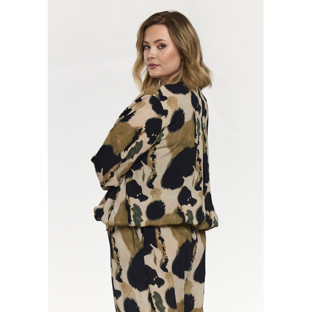 Gozzip Woman GMirabelle Blouse Blouse Beige/Black