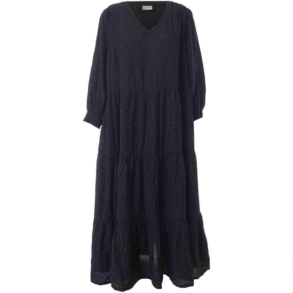 Gozzip Woman GNanna Dress Dress Black/Gold