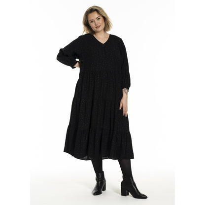 Gozzip Woman GNanna Dress Dress Black/Gold