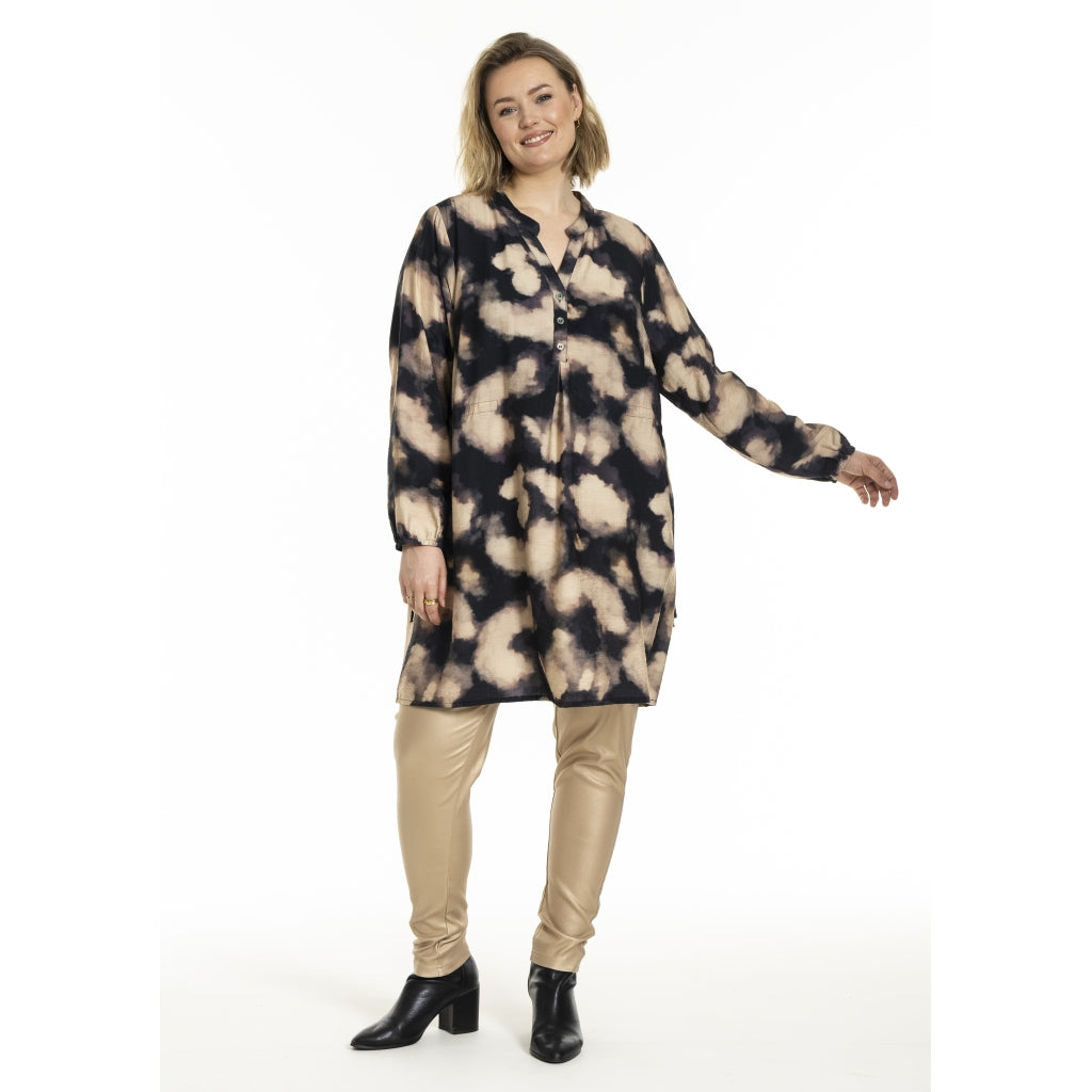 Gozzip Woman GNora Tunic Tunic Black cloud