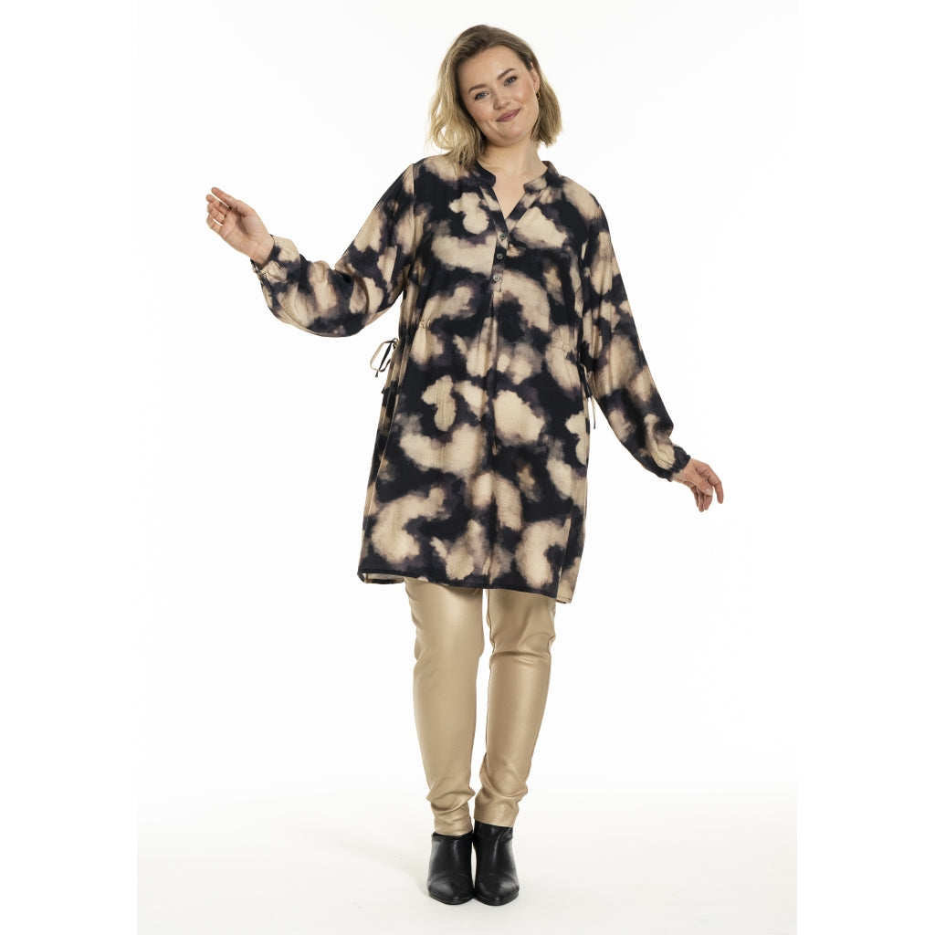 Gozzip Woman GNora Tunic Tunic Black cloud