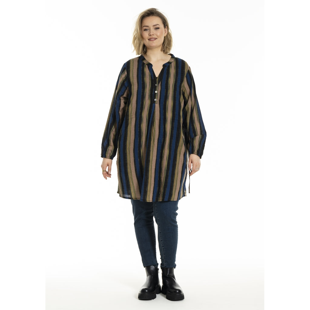 Gozzip Woman GNora Tunic Tunic Multi colour stripes