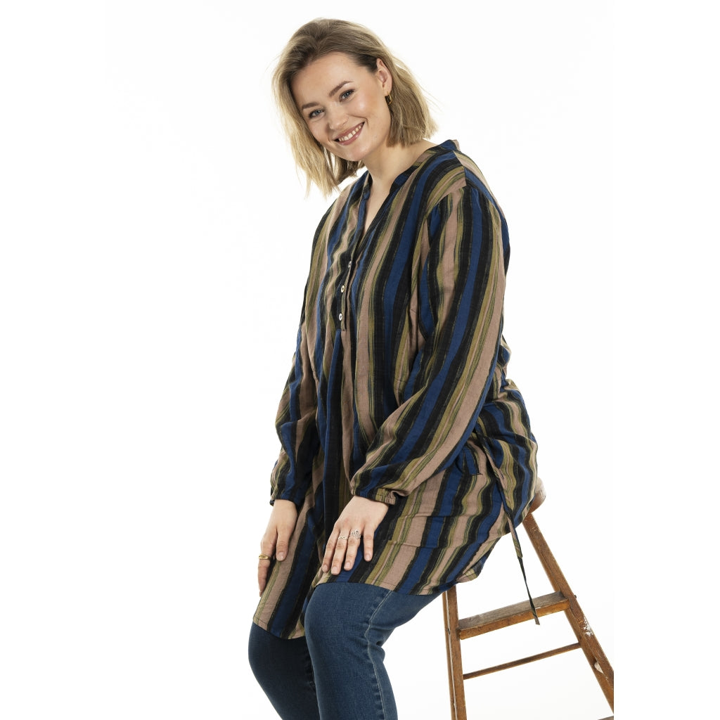 Gozzip Woman GNora Tunic Tunic Multi colour stripes