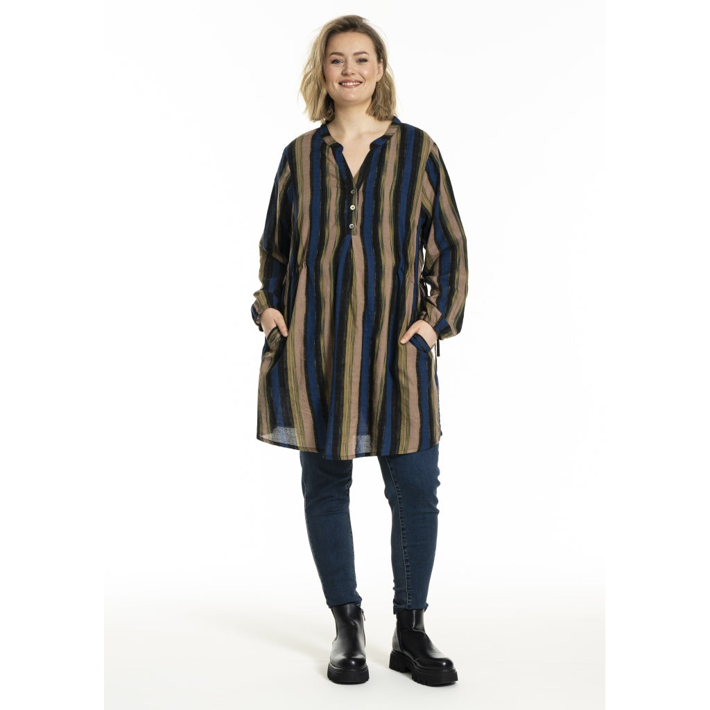 Gozzip Woman GNora Tunic Tunic Multi colour stripes