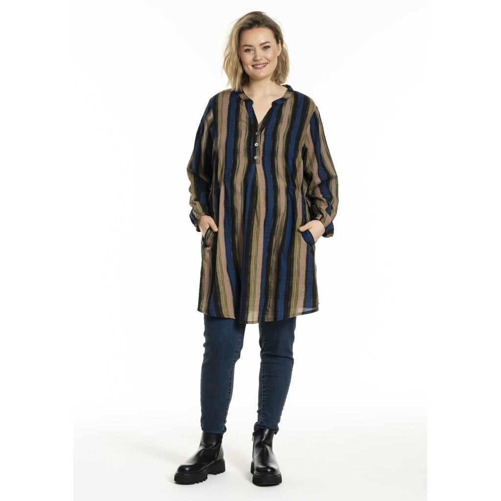 Gozzip Woman GNora Tunic Tunic Multi colour stripes