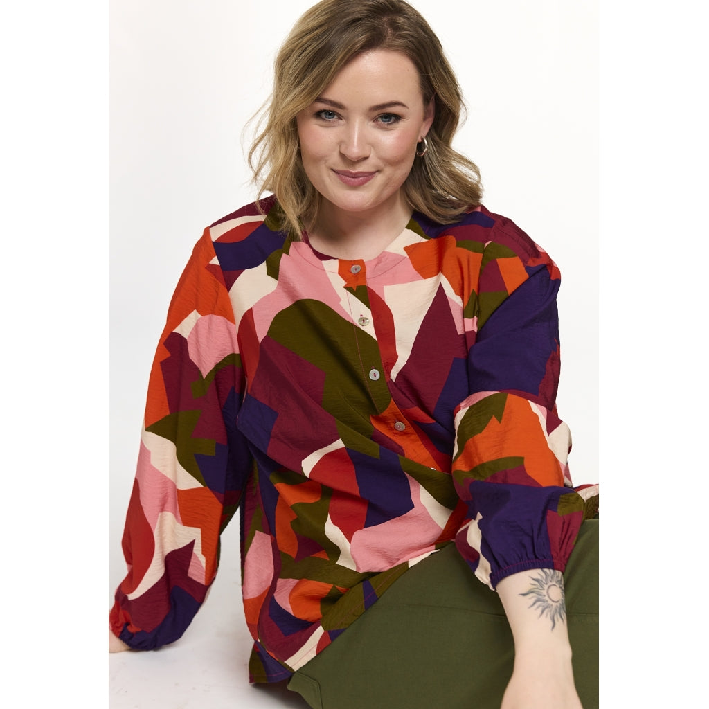 Gozzip Woman GNova Blouse Blouse Multi Colour