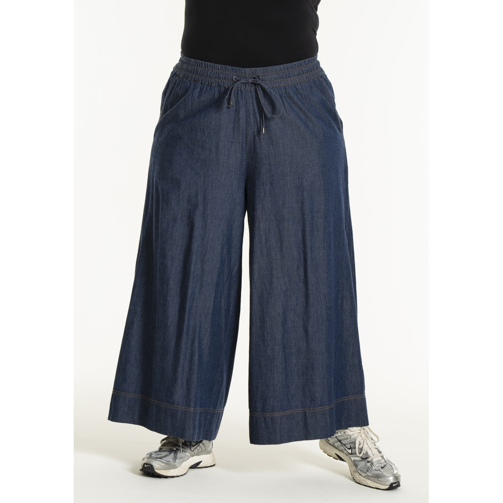 Gozzip Woman GPenelope Pants Pants Dark blue denim