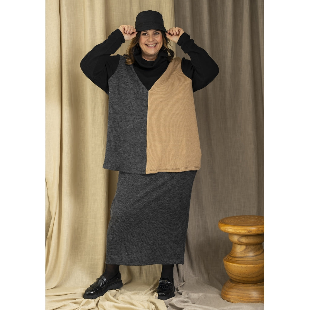 Gozzip Woman GPennie Skirt Skirt Grey Melange