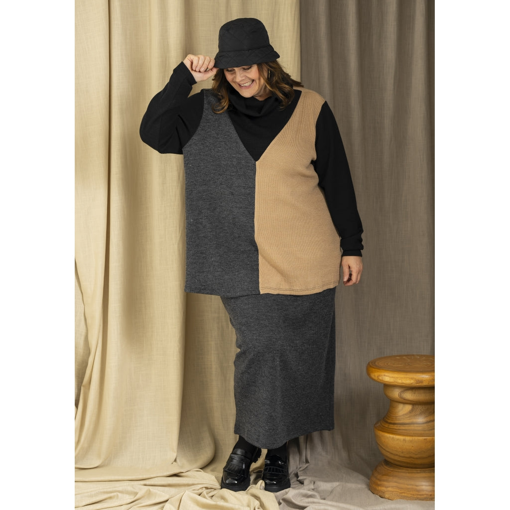 Gozzip Woman GPennie Skirt Skirt Grey Melange