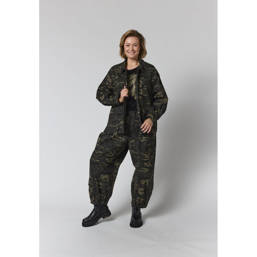 Gozzip Woman GPernille Jacket Jacket Army