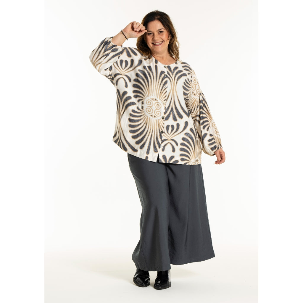 Gozzip Woman GRuby Pants Pants Charcoal