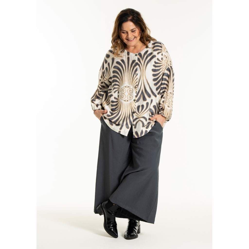 Gozzip Woman GRuby Pants Pants Charcoal