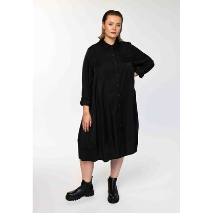 Gozzip Woman GSabine A shaped shirt tunic Shirt Tunic Black