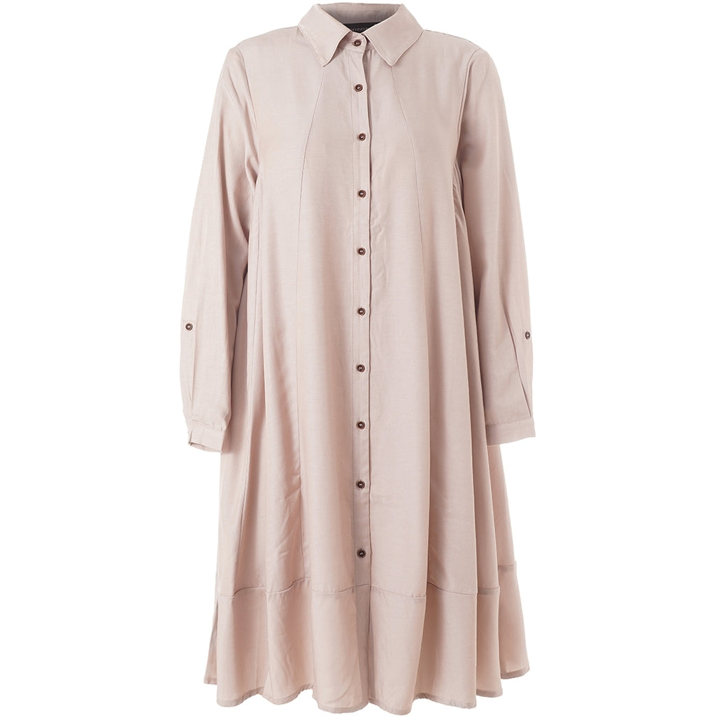 Gozzip Woman GSabine A shaped shirt tunic Shirt Tunic Sand