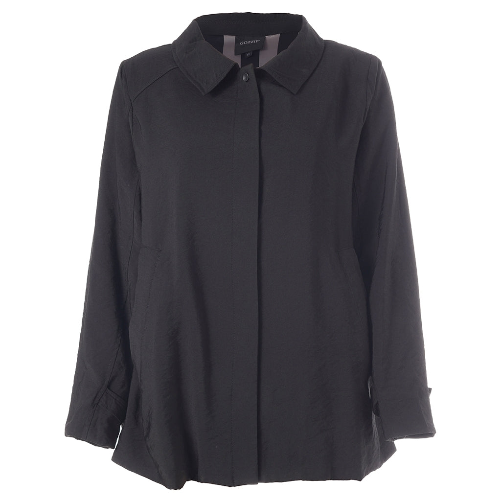 Gozzip Woman GSanne Coat short Coat Black