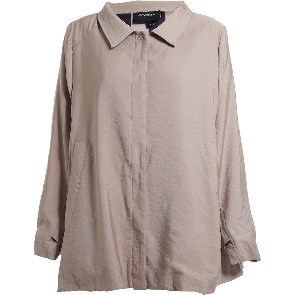 Gozzip Woman GSanne Coat short Coat Sand