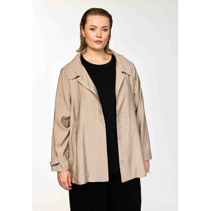 Gozzip Woman GSanne Coat short Coat Sand