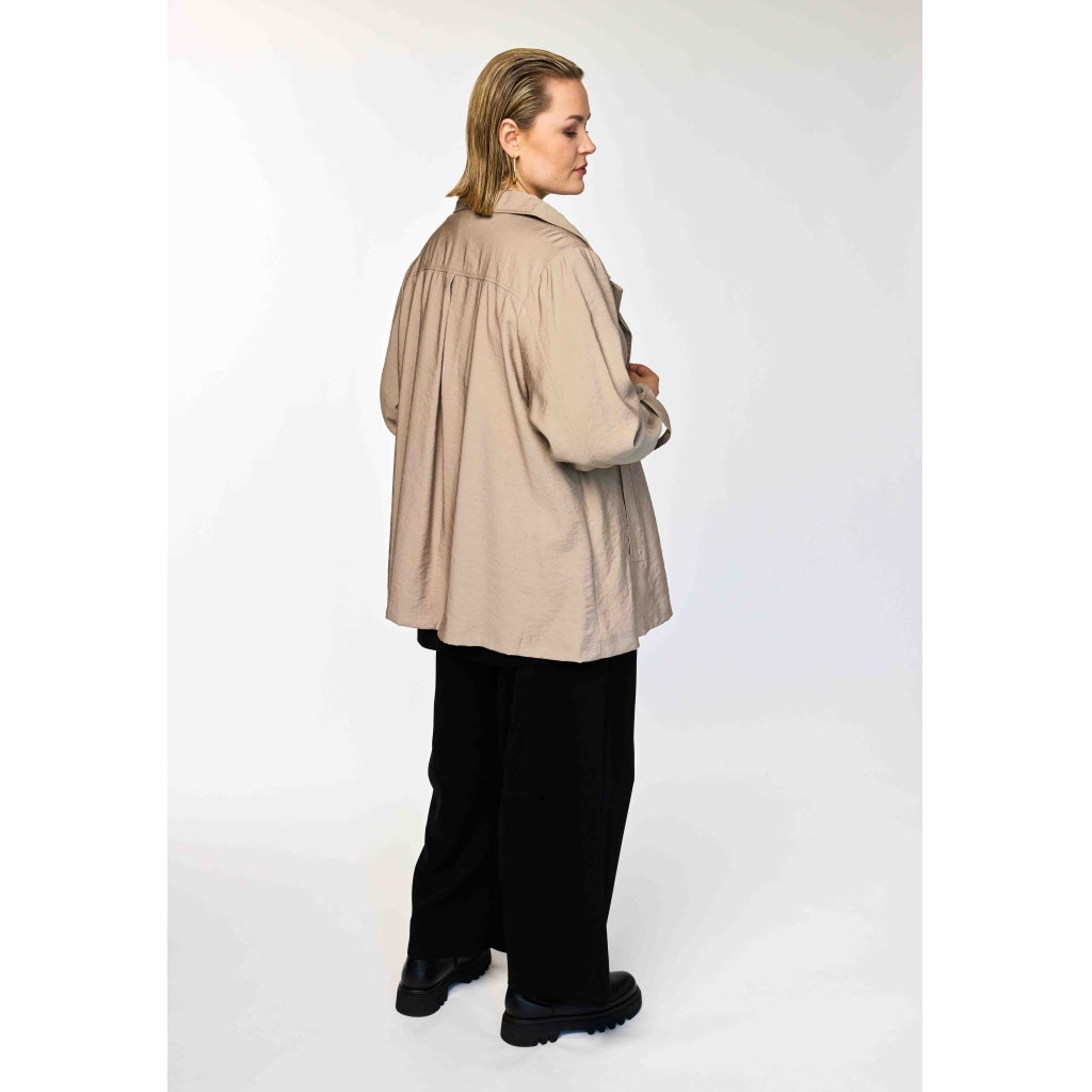 Gozzip Woman GSanne Coat short Coat Sand