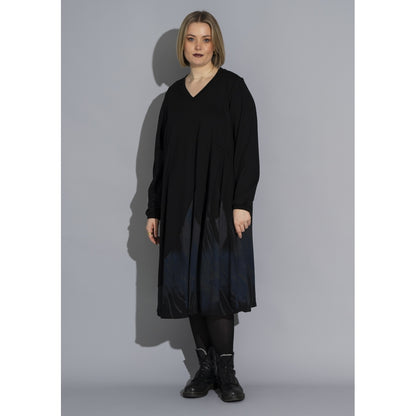 Gozzip Woman GSienna Mix Dress Dress Black
