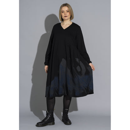 Gozzip Woman GSienna Mix Dress Dress Black