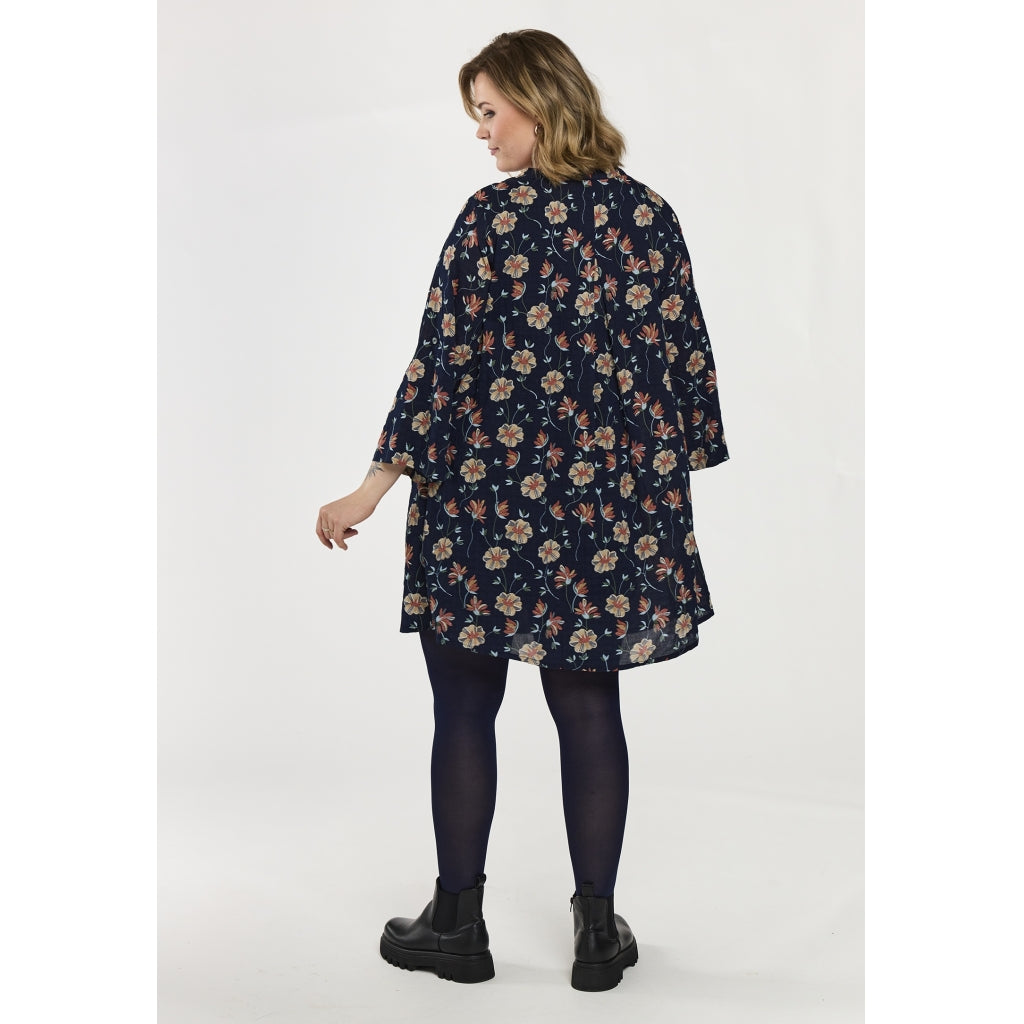 Gozzip Woman GSkuld Tunic Tunic Navy Print