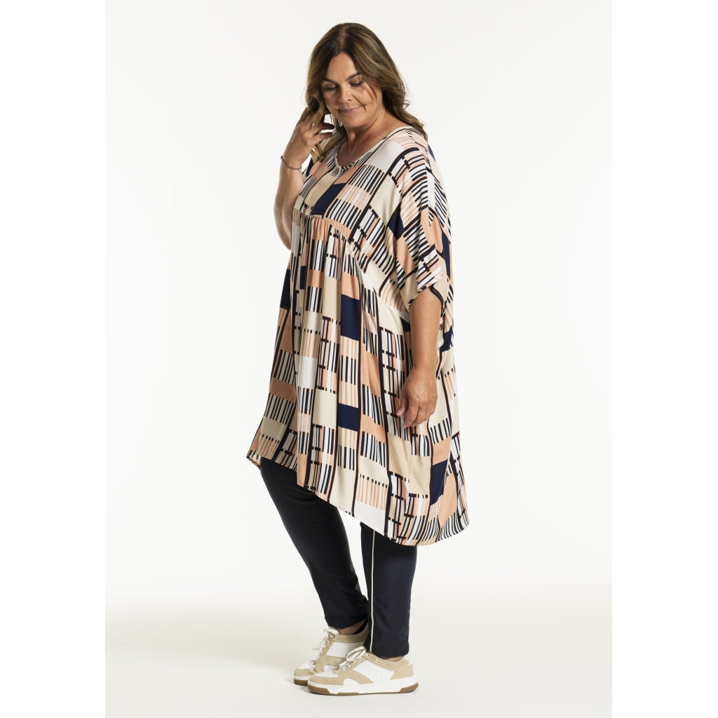 Gozzip Woman GSofie Oversize Tunic Oversize Tunic Blue-melon